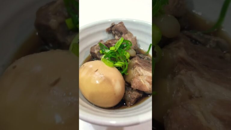 今日の料理＃料理　#shorts 豚軟骨煮込み