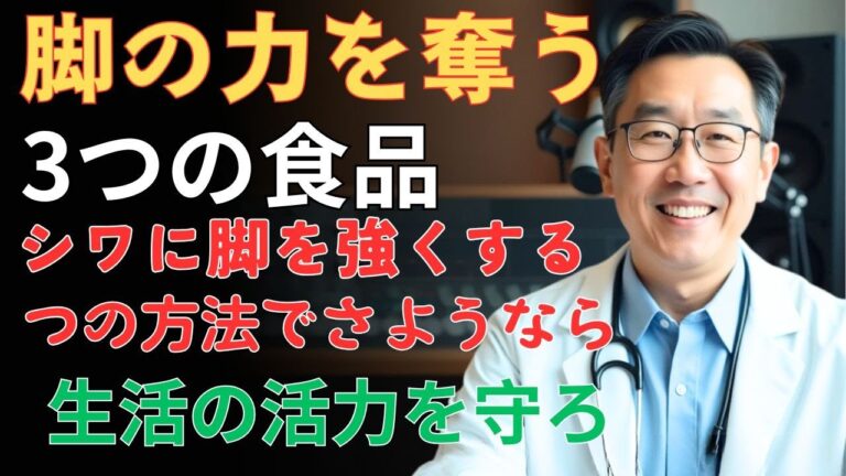 91歳医師の助言: 高齢期の“歩く力”を守るために：栄養満点の食材3選＋脚力を鍛える体操3種で、動ける体を取り戻そう | 高齢者の健康