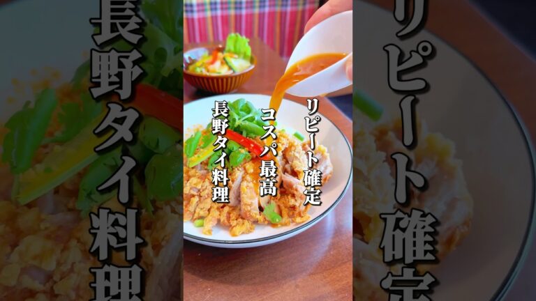 レベル高すぎ！絶品タイ料理 #長野グルメ #長野 #長野市