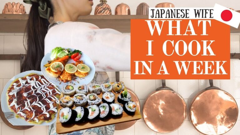 【WHAT I EAT IN A WEEK】 海外在住日本人のリアルな1週間の食事（ヨーロッパ2人暮らし）