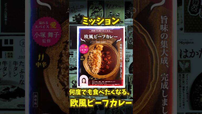【何度でも食べたくなる欧風ビーフカレー】レトルトカレー