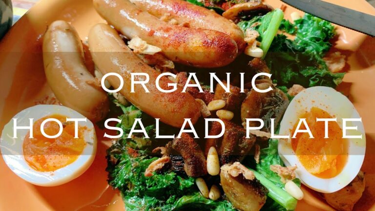 【YUMI TABLE】オーガニックホットサラダプレート！#organic#料理動画#レシピ#ヘルシー#一人暮らし#一人暮らしごはん
