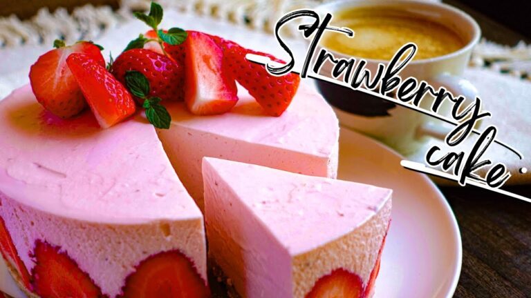 【苺のレアチーズケーキ】イチゴの甘さとチーズのコクが生み出すスイーツの世界