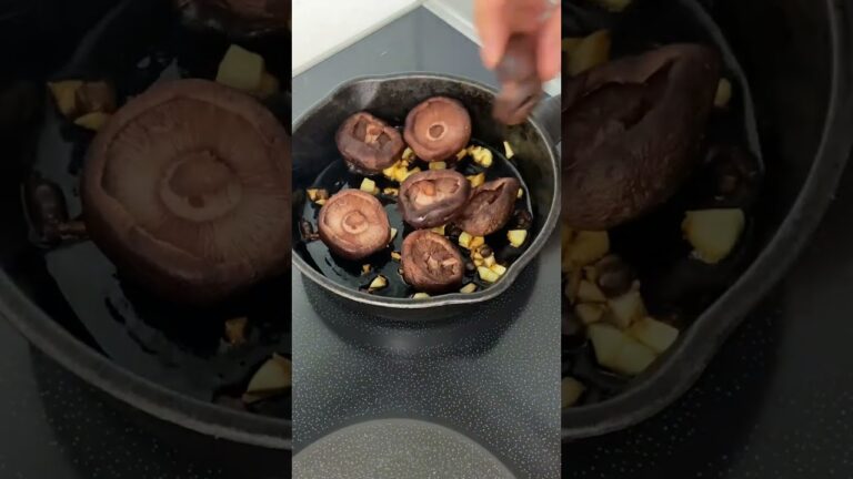 やみつきおつまみ♡ニンニク塩バター椎茸