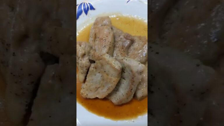 豚ももカツ用焼いたら激うまだった✨🥩🧸