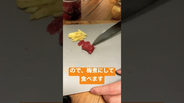 旬のイワシを梅煮にしたよ！ #家庭料理