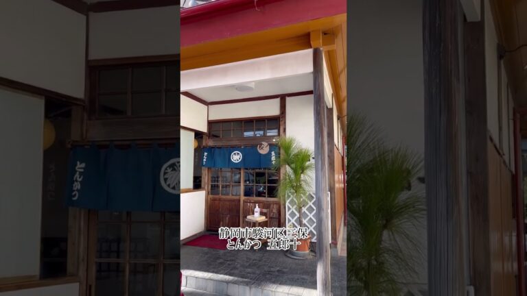 【 #静岡グルメ 】一度は挑め！極厚とんかつ600g！