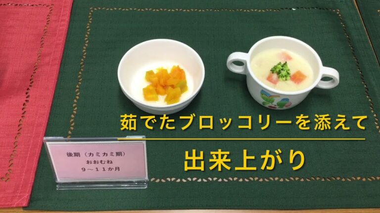 離乳食講座　シチュー編♪