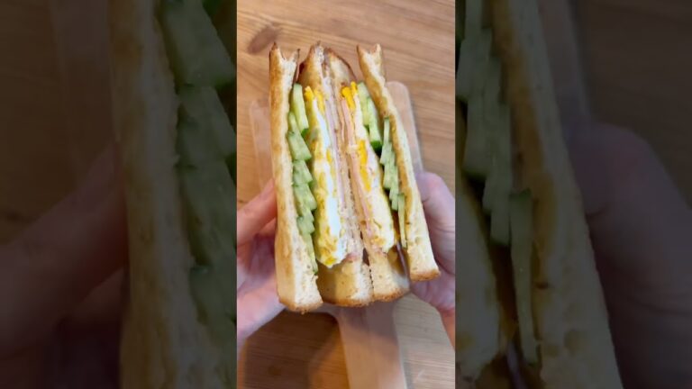 サンドイッチ３選｜sandwich #shorts