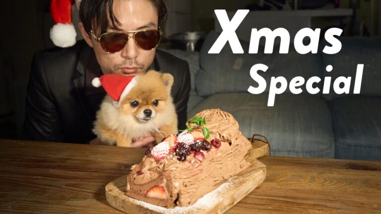 スイーツど素人おっさんがクリスマスケーキ作りに挑戦するようです【神食感ブッシュ・ド・ノエル】