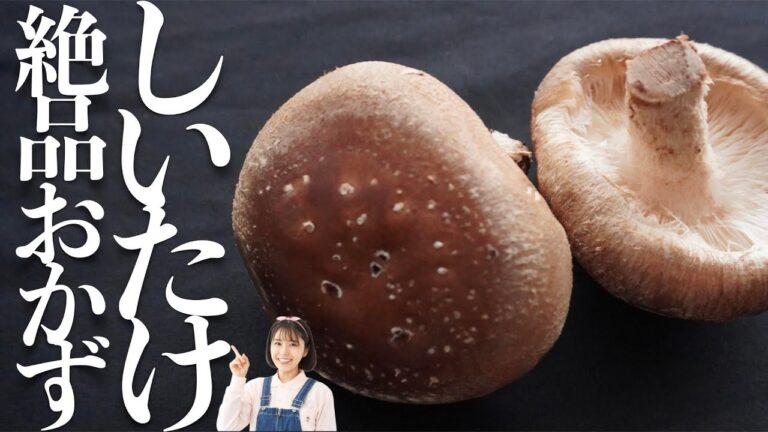 しいたけ好きは絶対作って欲しい。1パック丸ごと使い切りで余らない！旨みたっぷりの激うまレシピをご紹介します。【ヘルシー】【節約レシピ】