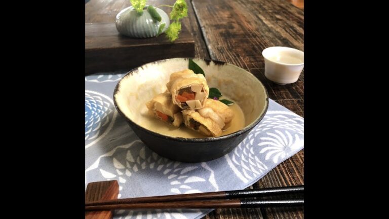 やさしい出汁の味！ 信田巻き ｜和食のレシピ集