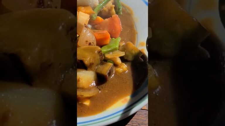 【新城作手】野菜たっぷりカレーを食べてきました🎵久しぶりだったけどホントに美味しかった🥰