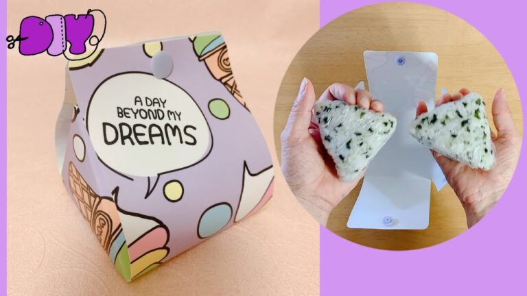 勝手に美味しいおにぎりケースの作り方・持ち運びも便利です