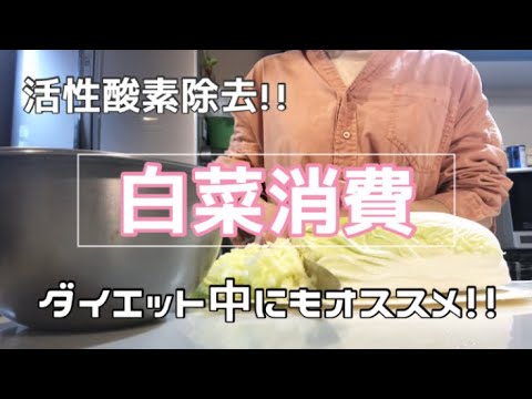 【トマト缶】白菜消費レシピ♪疲労回復＋ダイエット食!! #疲労回復ごはん #ダイエットレシピ #簡単ごはん #料理