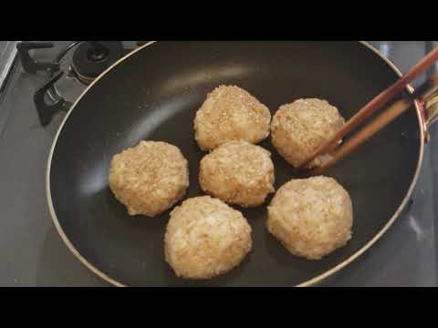 元サラリーマンが出勤前に作る朝ごはん【焼きおにぎりと豚汁】フライパンで簡単10分！醤油が薫る美味しいレシピとコツ【あさごはんチャンネル】