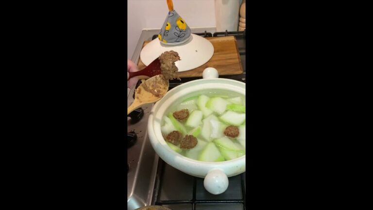 冬瓜と肉団子のスープ