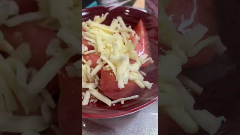 【簡単パパ飯】あと一品に。トマトとチーズのオリーブオイル漬け#shorts