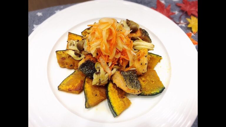 鮭としめじの南蛮漬け風