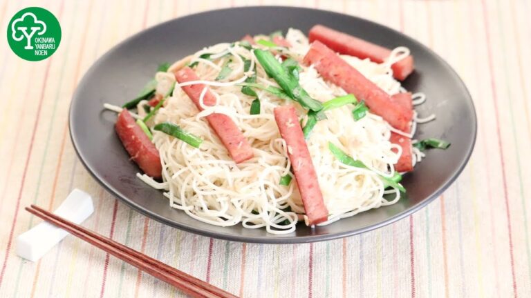 炒めている時にくっつかない！　ソーメンチャンプルー