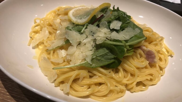 プロント　塩レモンカルボナーラ