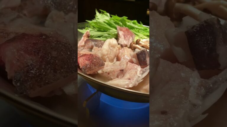 🐟真鯛アラ鍋🍲 #shorts