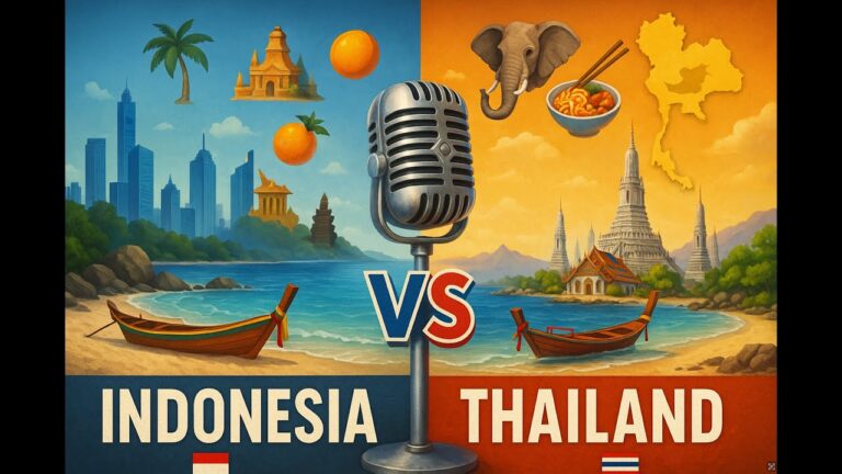 Indonesia vs Thailand: Southeast Asia’s Tropical Titans Compared