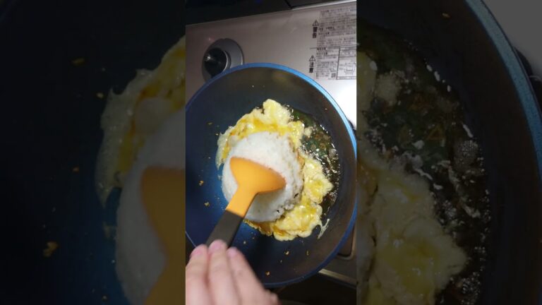 キムタクチャーハン（豚キムチ＋たくあん）