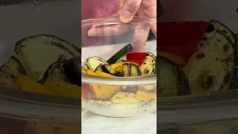 【サラダ日和vol.29】ネットで話題の焼き野菜、アレンジしてみたら優勝だった。