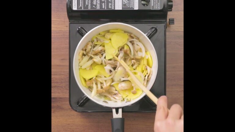 たっぷりときのこの旨みを味わう 濃厚 ポテトときのこのポタージュ #cooking #簡単レシピ #スープ