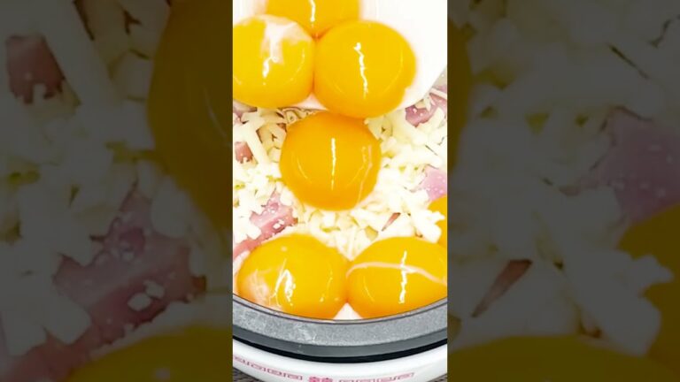 超ハイカロリーなカルボナーラが飯テロすぎた… #shorts