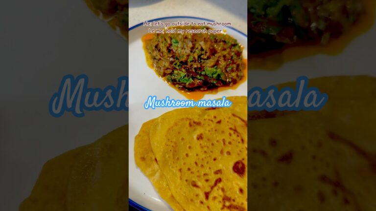 Dhaba style mushroom masala #food #recipe #mushroom #quickrecipe #fypシ゚viral #fyp #cooking #viral