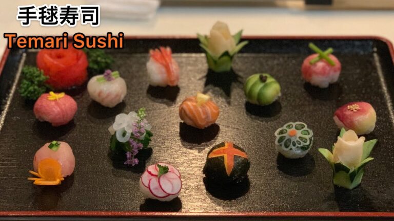 スーパーの食材で手まり寿司~How to make Temari Sushi