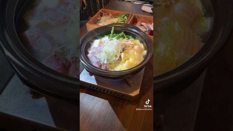 池袋にある魚徳　海鮮鍋やお刺身、デートに最適な個室とグランピング風の個室があって最高　#グルメ #gourmet #japan #池袋 #居酒屋 #海鮮