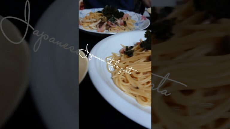 和風パスタ@作り過ぎ😅