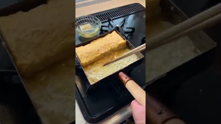 お菓子屋の休日（まかないだし巻き玉子）#shorts #だし巻き卵 #卵焼き #卵レシピ #卵 #ピリエ