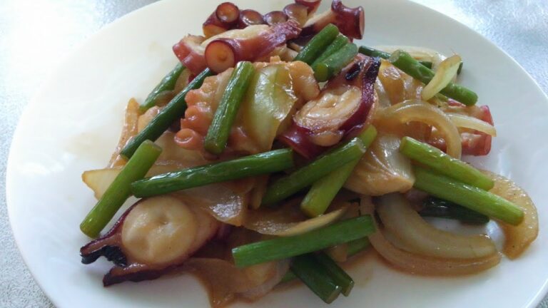 たこバター炒め 超簡単レシピ