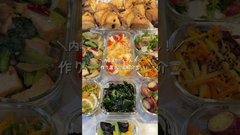 【作り置き10品】
