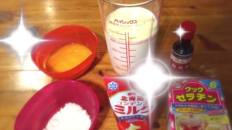 お鍋で簡単！ゼラチンプリンを作ってみた。