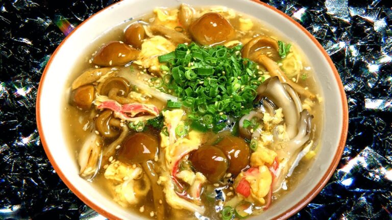 なめこづくしのなめこうどん