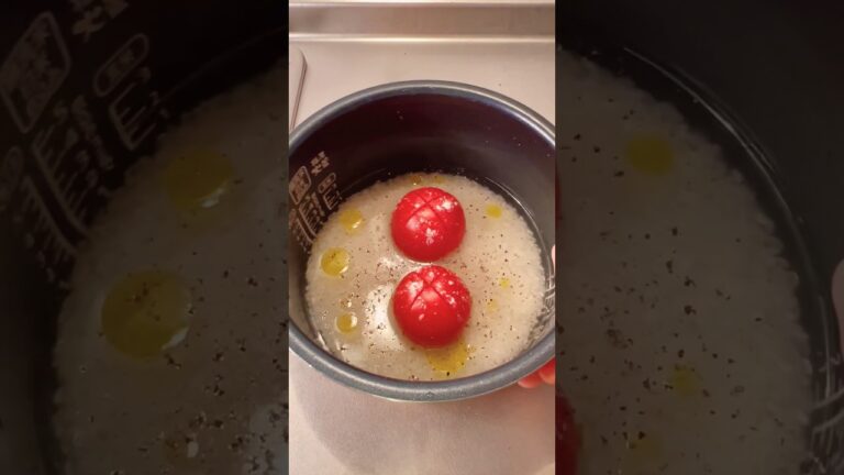 🍅トマト in 炊飯器🍅