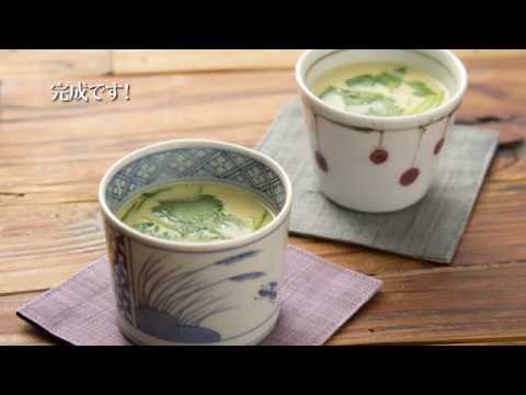 鉄鍋好き料理男子、RYOSUKEがつくる　なめたけと梅干しの茶碗蒸し