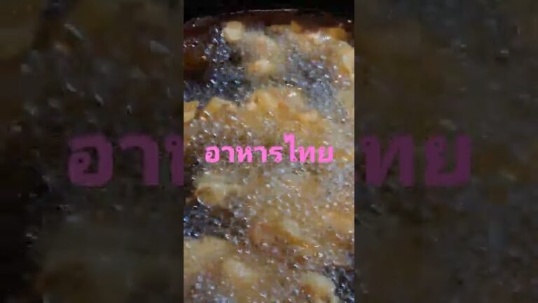 อร่อย ไก่ทอด ☆美味しいタイ料理☆鶏の唐揚げ☆敏腕料理人タァちゃん