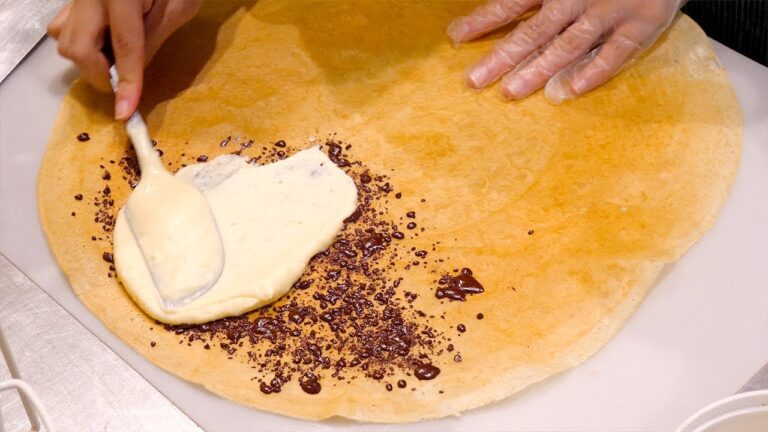 【自然派クレープ専門店】🦄ナチュラルなのにワンコインで美味しい！[クレープ職人]Specialty store specializing in additive-free dessert crepes