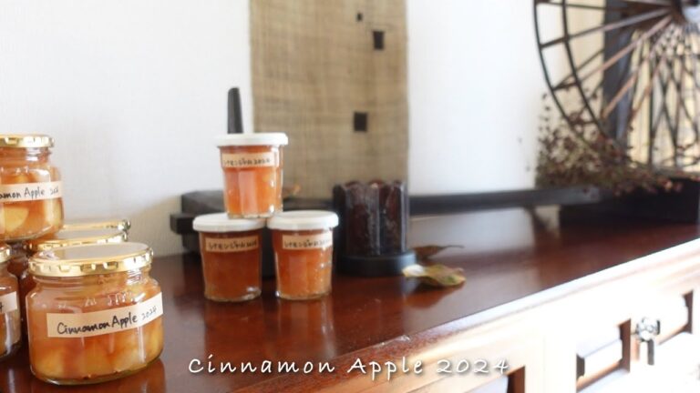 #138【50代 食Vlog】秋の雨、心落ちつく台所時間｜一番ホッとする秋ごはん｜今年も、シナモンアップル  【レシピ】