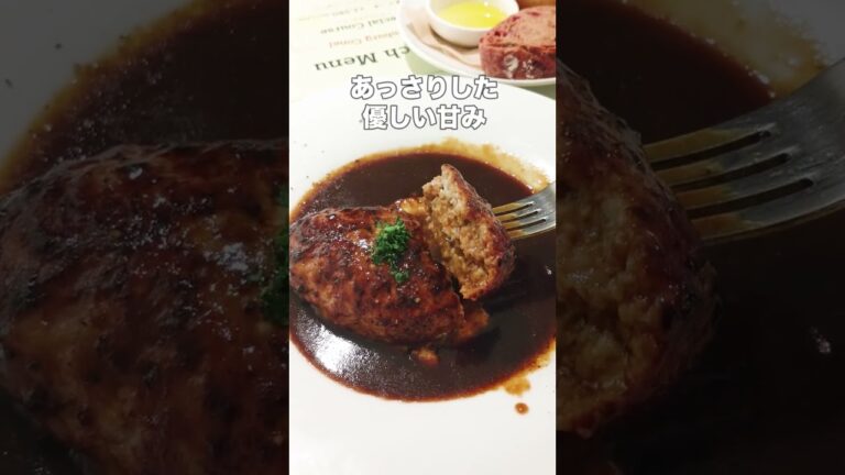 希少！京丹波高原豚を使った豚ハンバーグ専門店のランチ - ハンバーグ コネル