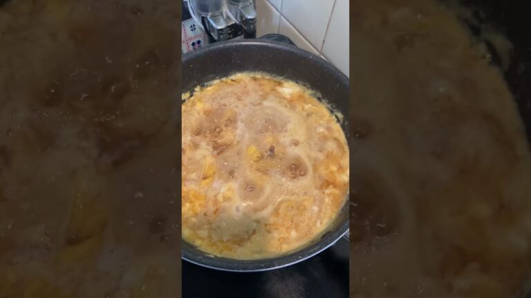 高野豆腐の卵とじ　和