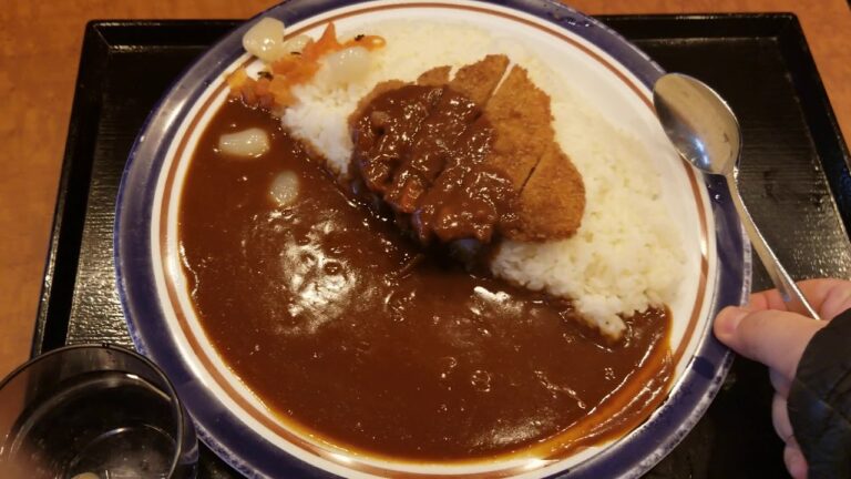 上から目線でかつカレー　上野クラウンエース　ジャンボかつカレー　　孤独のグルメロード