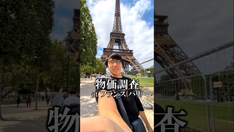 【物価調査】オニオングラタンスープ高すぎへん？【フランスパリ】