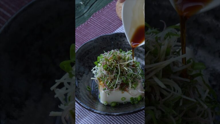 薬味たっぷり冷奴